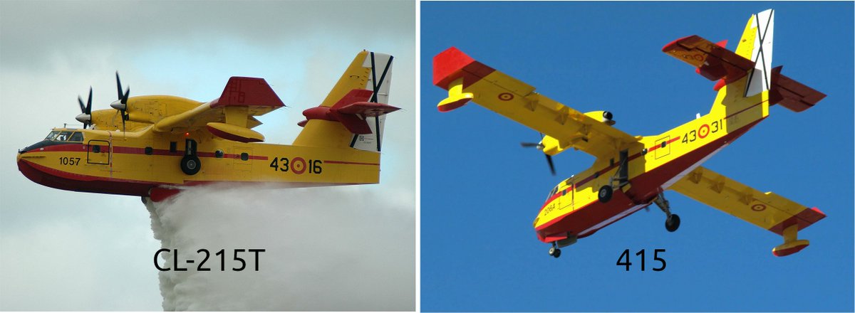 educación forestal (@eforestal) on Twitter photo 🔥Aviones anfibio
Propiedad y operatividad
Canadair CL-215T: 13 unidades. Todos propiedad del <a href="/mitecogob/">Transición Ecológica y Reto Demográfico</a>
Bombardier 415: 1 unidad propiedad del <a href="/mitecogob/">Transición Ecológica y Reto Demográfico</a> y 3 del <a href="/Defensagob/">Ministerio Defensa</a>
Todos operados por el #43Grupo del <a href="/EjercitoAire/">Ejército del Aire y del Espacio</a>
miteco.gob.es/es/biodiversid… 🔥Aviones anfibio
Propiedad y operatividad
Canadair CL-215T: 13 unidades. Todos propiedad del <a href="/mitecogob/">Transición Ecológica y Reto Demográfico</a>
Bombardier 415: 1 unidad propiedad del <a href="/mitecogob/">Transición Ecológica y Reto Demográfico</a> y 3 del <a href="/Defensagob/">Ministerio Defensa</a>
Todos operados por el #43Grupo del <a href="/EjercitoAire/">Ejército del Aire y del Espacio</a>
miteco.gob.es/es/biodiversid…