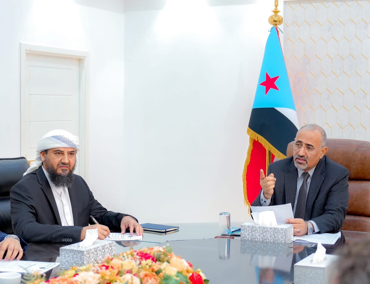 #عاجل| 

الرئيس الزُبيدي يؤكد أهمية مضاعفة الجهود في هذه المرحلة الحساسة
#شبوة_حرة