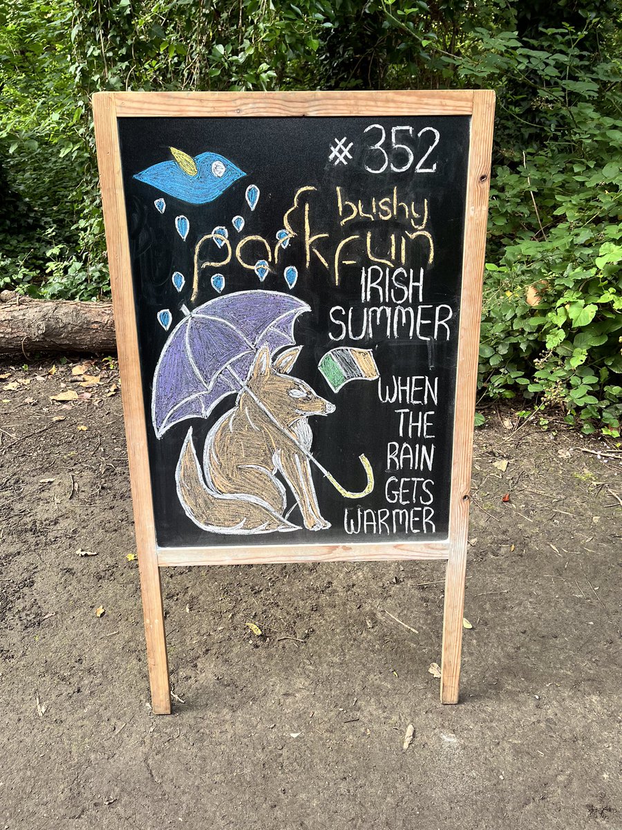 No rain today, thankfully.

#loveparkrun