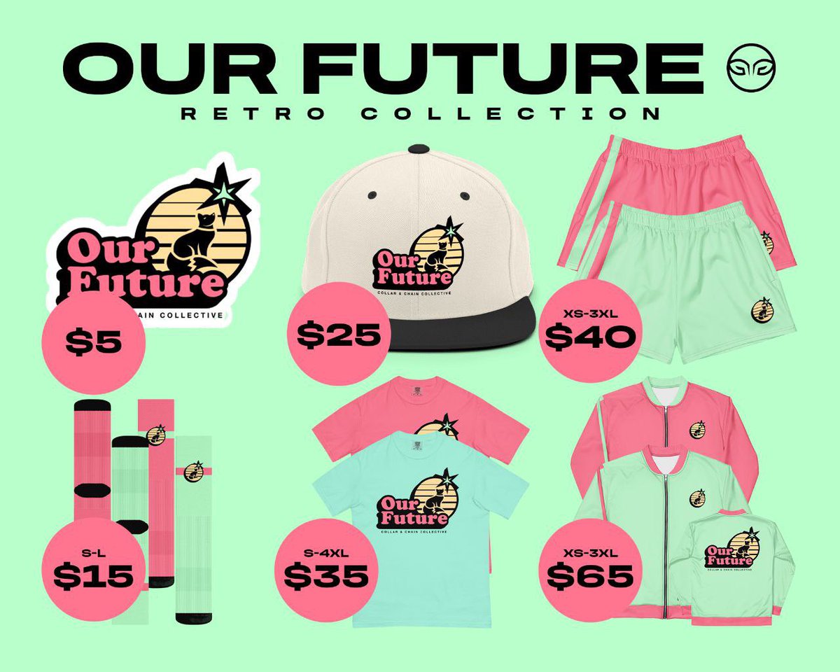 M.A.J.I.C RECORDS💿 🔜 FWA (@majicrec) on Twitter photo OUR FUTURE - Retro Collection 
MADE BY: BLACKMAJIC & GOZI GOODS
PREORDER NOW FOR <a href="/Furrydelphia/">Furrydelphia: Hoagiecon</a> 
(🔗 In Comments) OUR FUTURE - Retro Collection 
MADE BY: BLACKMAJIC & GOZI GOODS
PREORDER NOW FOR <a href="/Furrydelphia/">Furrydelphia: Hoagiecon</a> 
(🔗 In Comments)