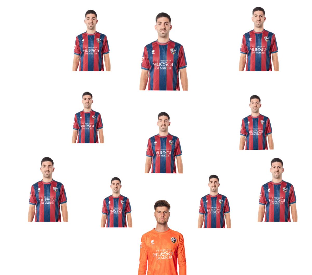 Mi once para el #HuescaCastellon