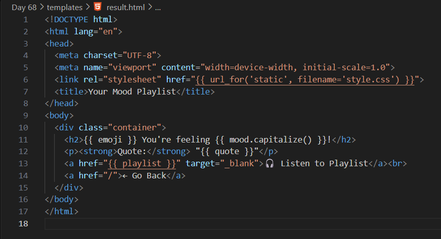 AnshumanSparsh's tweet photo. ✅ Day 68 / 100 – #100DaysOfCode
Wrapped up my Flask mini project today 🚀
🔹 Completed result routes & user inputs
🔹 Added styling + error handling
🔹 Learned how little details improve UX
🔗 https://t.co/ycyco3fItM
#Python #Flask #WebDev #BuildInPublic #100DOC https://t.co/UtTgqAtJ71