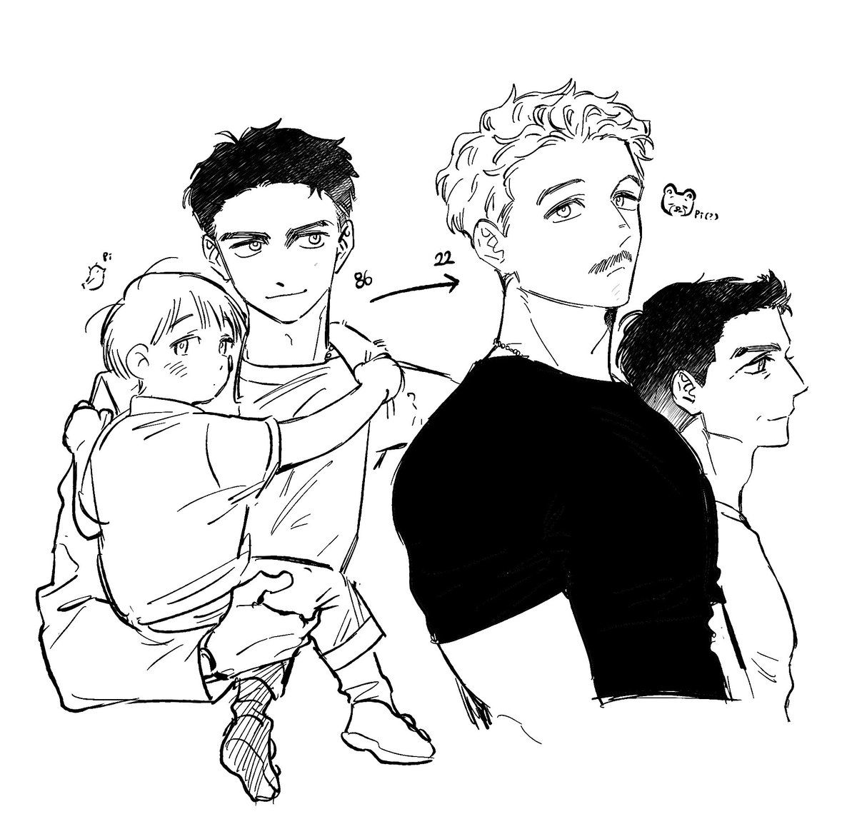 병아리가 곰이 될 수 있는 세월이여