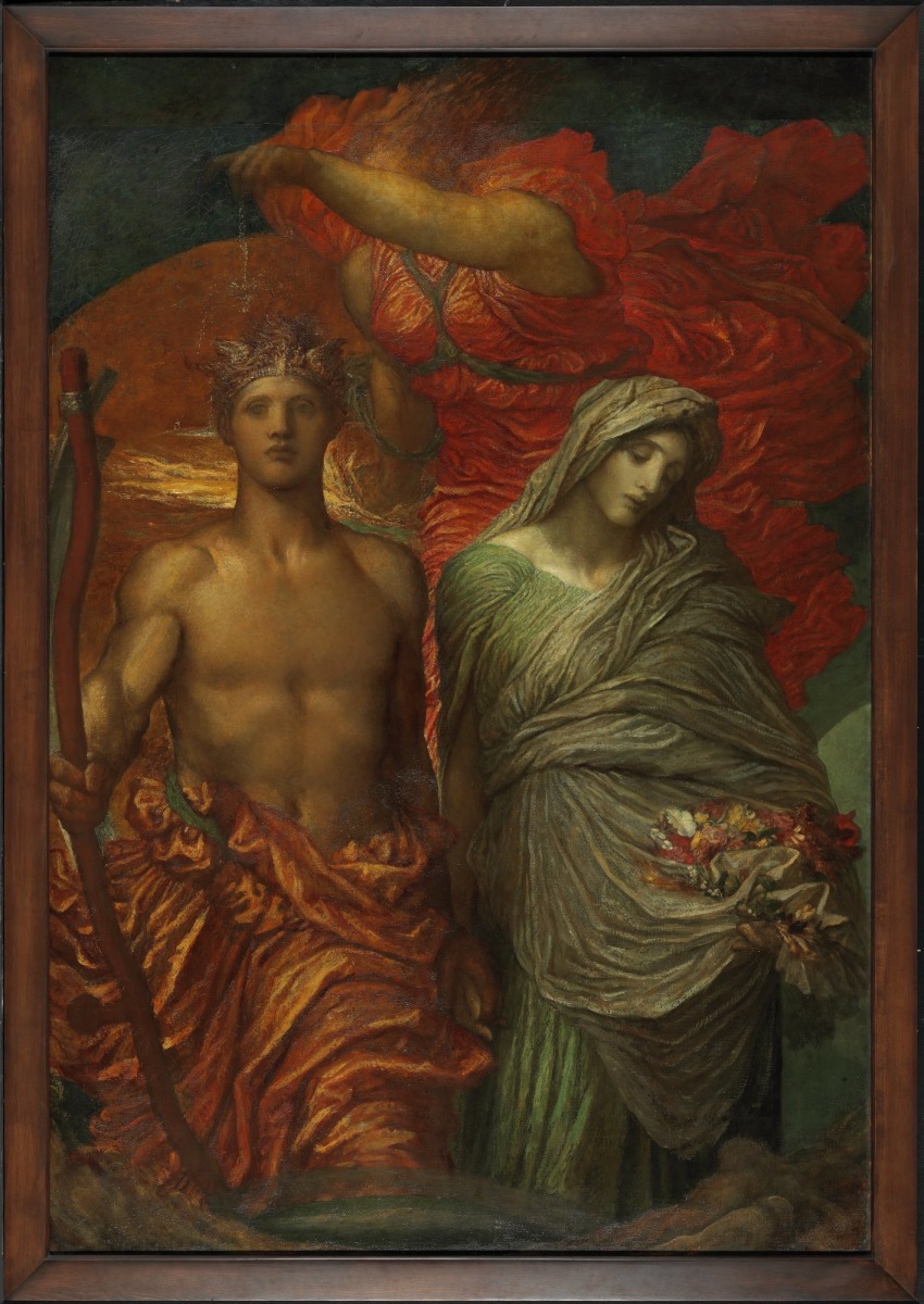"Time, Death and Judgement" (1864-1886) by George Frederic Watts (1817-1904). Oil on canvas. Photo: National Gallery of Canada.