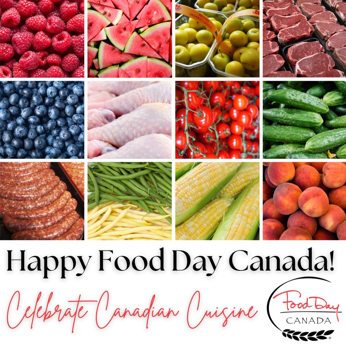 Happy Food Day Canada!
Today we celebrate the incredible flavours, farmers, fishers, chefs, and home cooks that make Canadian food so diverse and delicious. 
Show us what's on your plate and tag #FoodDayCanada
Support local. Cook local. Celebrate together.