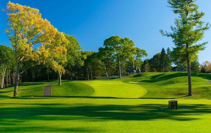 "By Design" looks at small parcels of land that, w/ ingenuity, are now fun tracks. "I liked having 3 tee markers set at different lengths &amp; angles so you can make 3 loops using the different markers to create an 18-hole course" tinyurl.com/y5ywdgy4