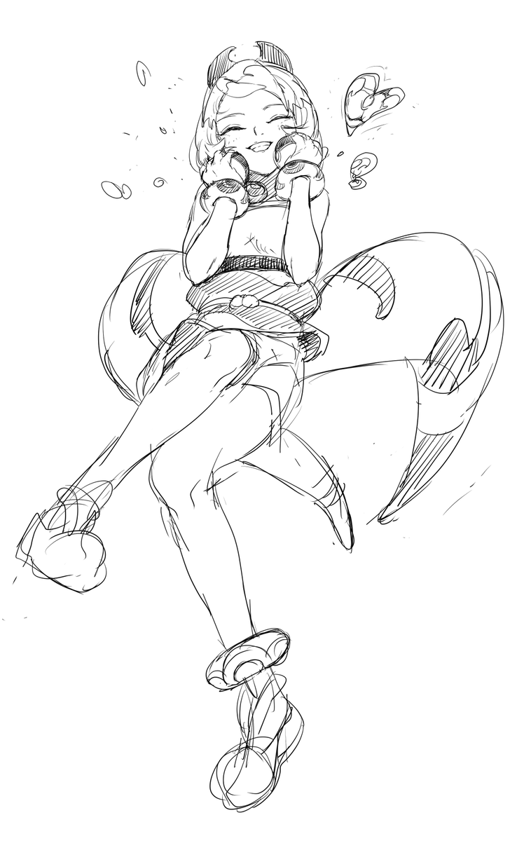 MuRuTA_illust's tweet photo. ＃ポケモン　＃ポケポケ　#ポケモンイラスト 
配信で書いたイラスト https://t.co/B4Hc3ykbev