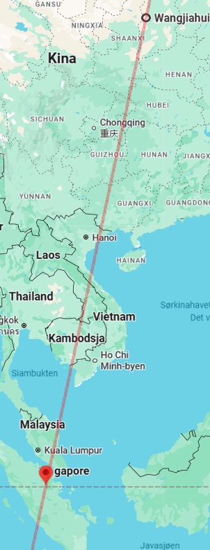 Tomorrow afternoon (Beijing time), on August 3, there could be a strong(ish) #earthquake near the red line shown.
I think area in China look the most vulnerable, esp. Shanxi-Shaanxi area or Guizhou-Guangxi area.

#prediction #astrology #palmistankur