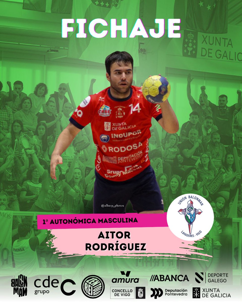 FICHAJE

Aitor Rodríguez ficha por el equipo de 1ª autonómica. 

El central ex del Valinox Novás, llega para reforzar nuestra primera línea. Un central con energía, fuerza y muchas ganas de darlo todo con nosotros. 

#UBL #fgbalonman #ABANCA #NON #grupocdec #Anubia #ReiZentolo