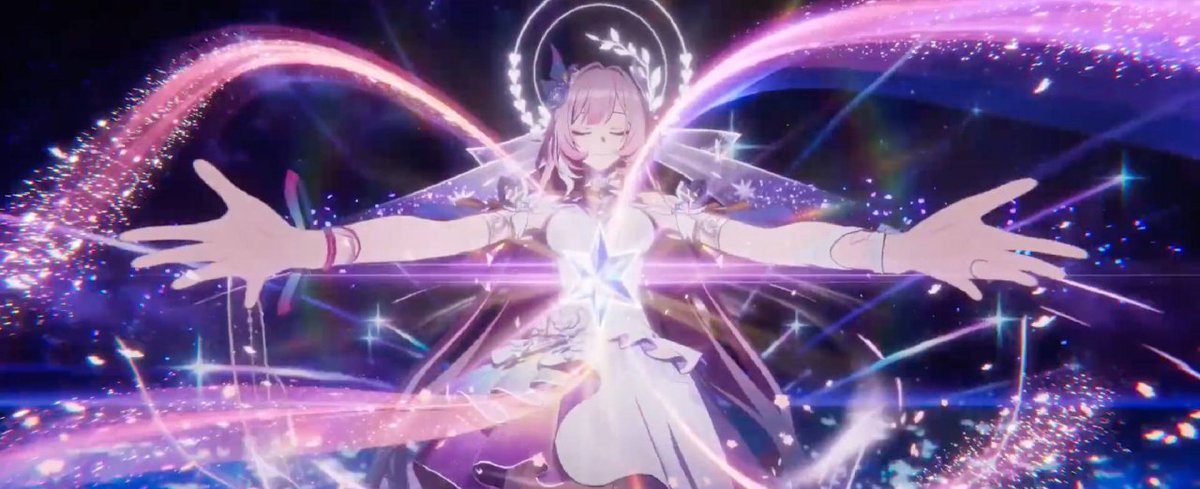 StarRailVerse1's tweet photo. CYRENE NEW FORM???

#HonkaiStarRail #崩壊スターレイル https://t.co/RgscgnuW9p