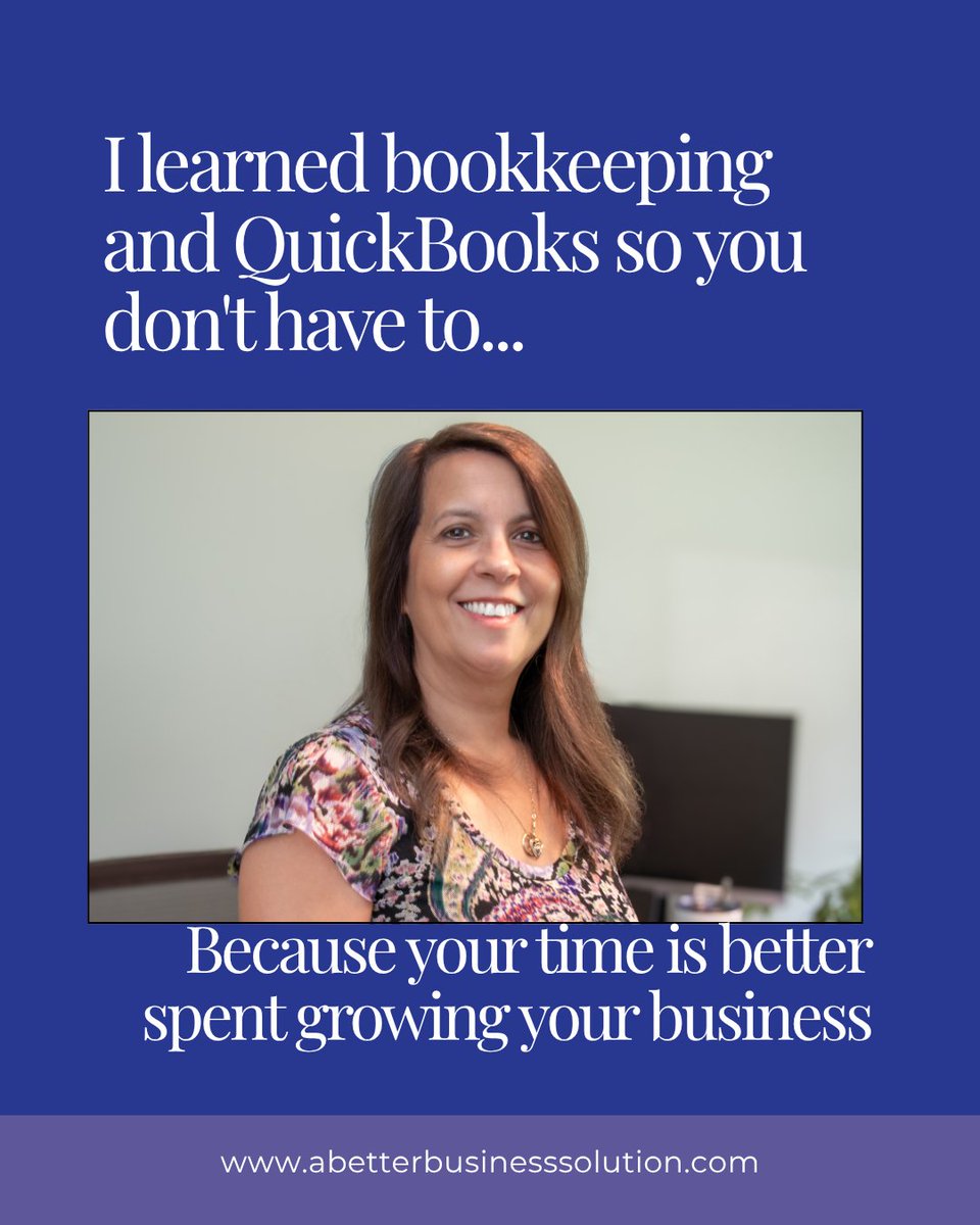 Abbs__Llc's tweet image. I learned bookkeeping and QuickBooks so you don’t have to. 💻✨
Your time is better spent growing your business—not sorting receipts.

Let’s get your books off your plate. 📊
#BookkeepingHelp #QuickBooksPro #ABetterBusinessSolution #SmallBizSupport