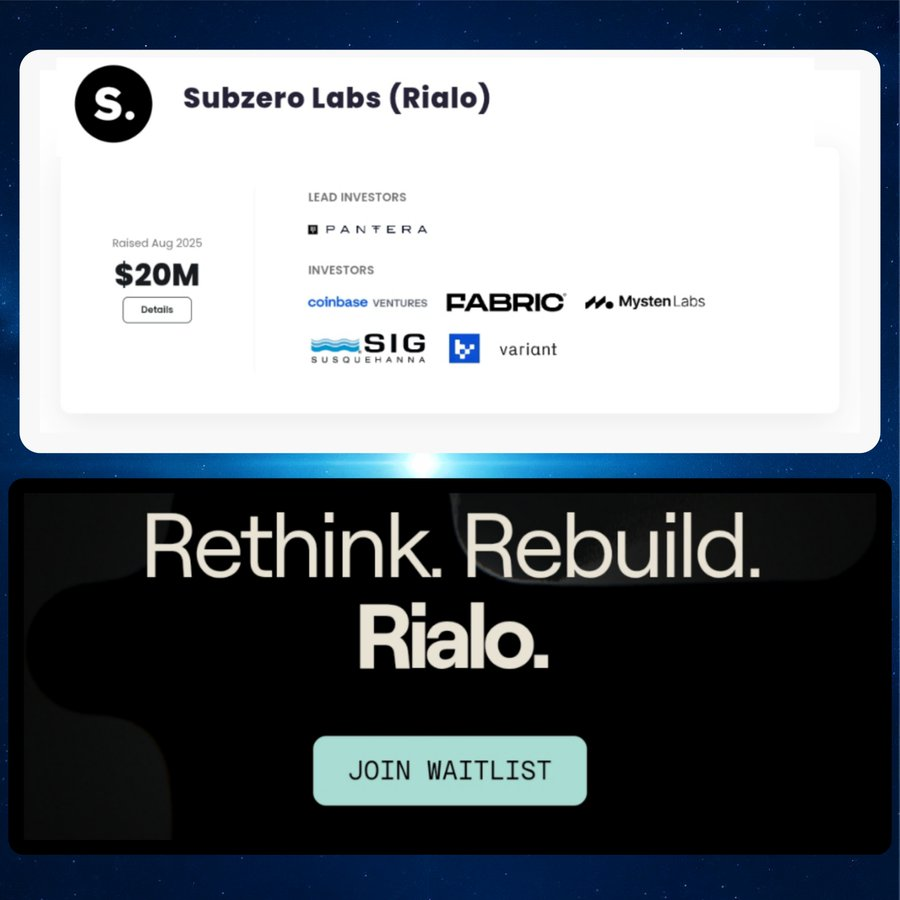 - Join the community: discord.gg/rialoprotocol •Claim your Developer Role  - Join the waitlist: http://rialo.ioWhat is Rialo? Rialo is a new blockchain built for speed, scale, and real-world use. It’s made for serious apps and big adoption.<a href="/RialoHQ/">Rialo</a>