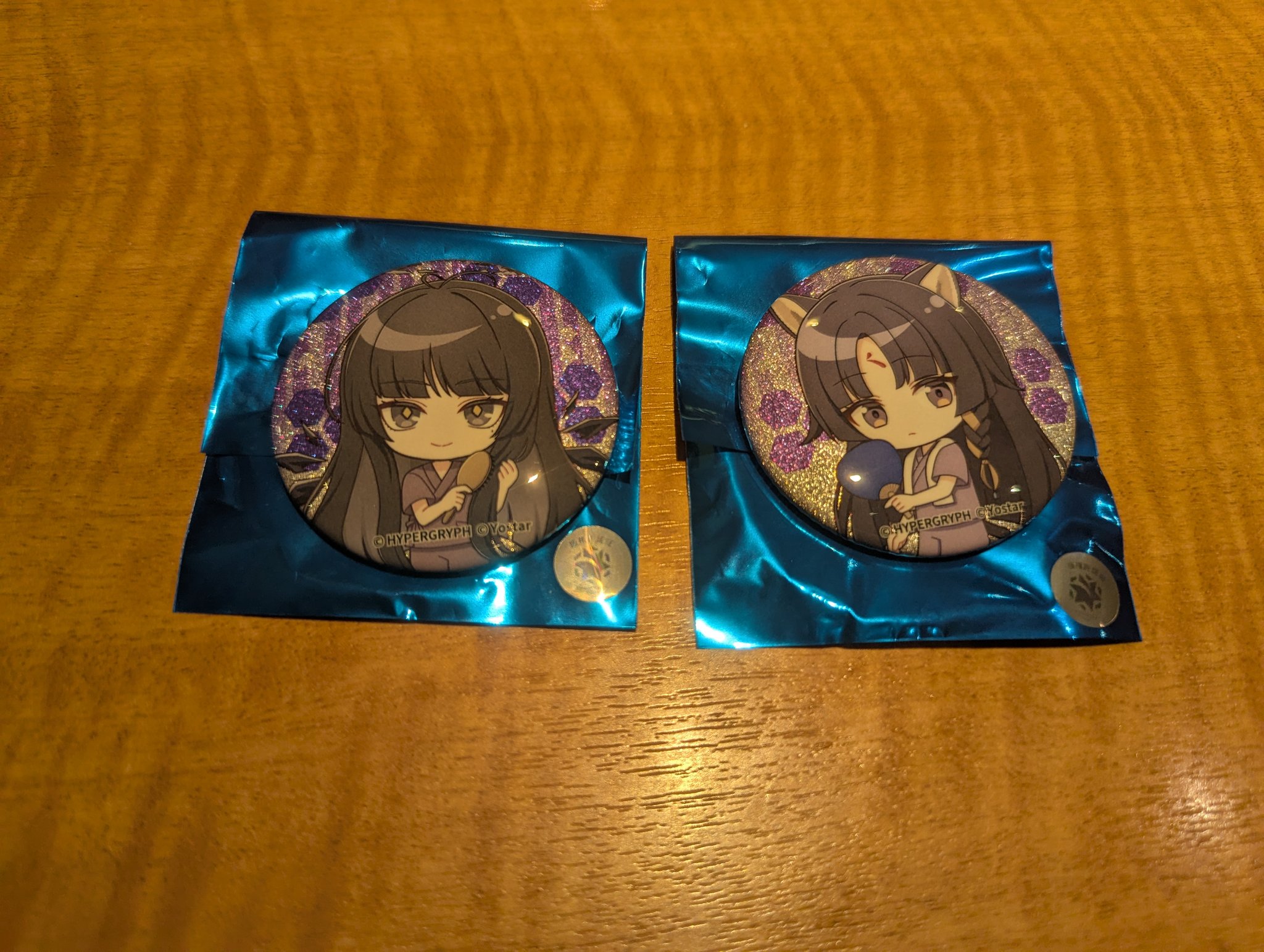 アークナイツ 明日方舟 庭の湯　ロゴス　湯上がり　缶バッジ　12個セット アークナイツ 明日方舟 庭の湯 ヴィーディ 缶バッジ - メルカリ