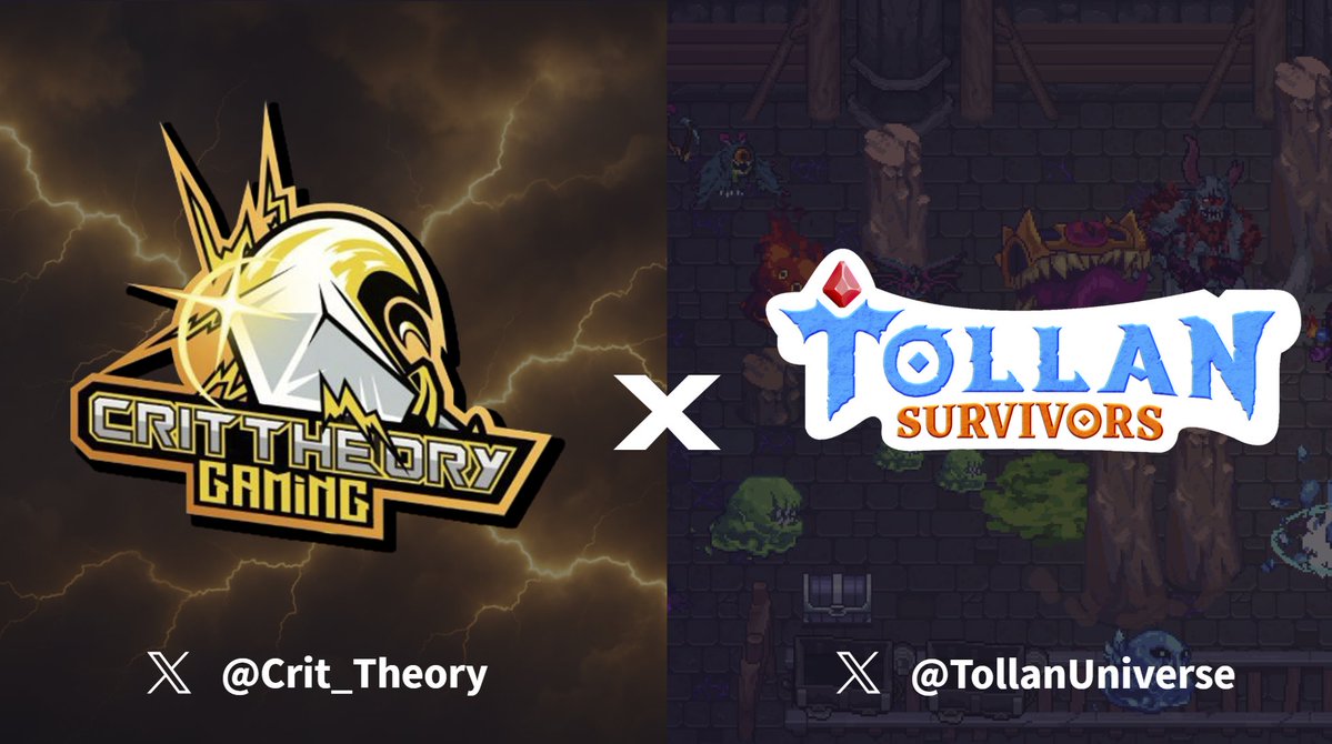 CritTheoryGaming (@crit_theory) on Twitter photo 🚨 PARTNERSHIP ALERT 🚨
CTG is teaming up with @TaollanUniverse — the Roblox for Web3 Degens 🧪🕹
To celebrate, we’re giving away 10 exclusive game bundles with:
🎟 1 Gold Pass
💎1 Crystal
To qualify:
✅ Like
🔁 Retweet
🗣 Comment
👥Follow @TallonUniverse & <a href="/CouncilofGuilds/">Guilds Council</a> 🚨 PARTNERSHIP ALERT 🚨
CTG is teaming up with @TaollanUniverse — the Roblox for Web3 Degens 🧪🕹
To celebrate, we’re giving away 10 exclusive game bundles with:
🎟 1 Gold Pass
💎1 Crystal
To qualify:
✅ Like
🔁 Retweet
🗣 Comment
👥Follow @TallonUniverse & <a href="/CouncilofGuilds/">Guilds Council</a>