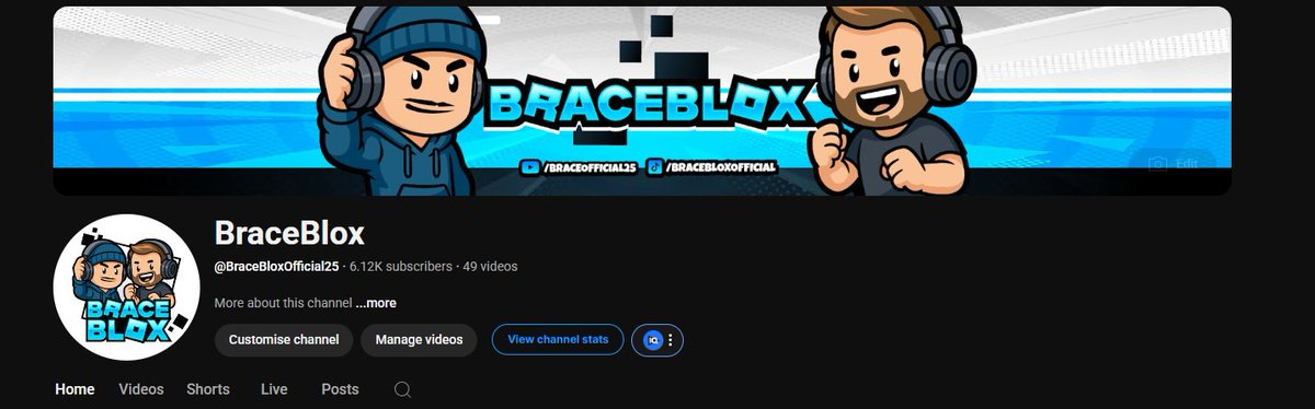 BRACE2025's tweet photo. If any New and up and coming #ROBLOX developers need advertisement and content made on their game then look no further!
The channel is only a month old but already has a fast growing viewership and fanbase. 
For a fair price we will make content on your game and shout you out. https://t.co/IiDgu2Buov