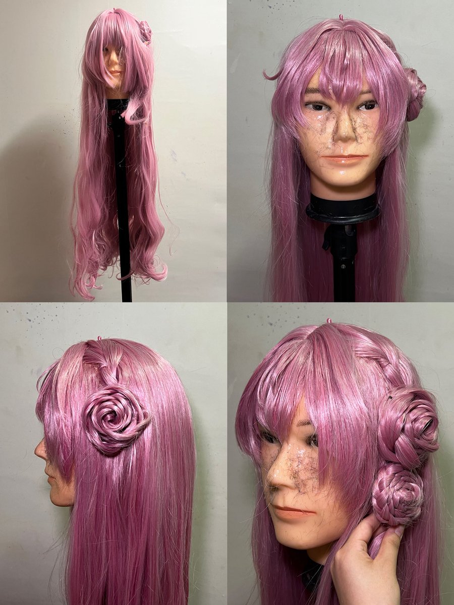 니케-도로시
기존 꽃모양 피스가 못생겨서 묶음으로 재세팅

❗️중샵 캐릭터 중고가발