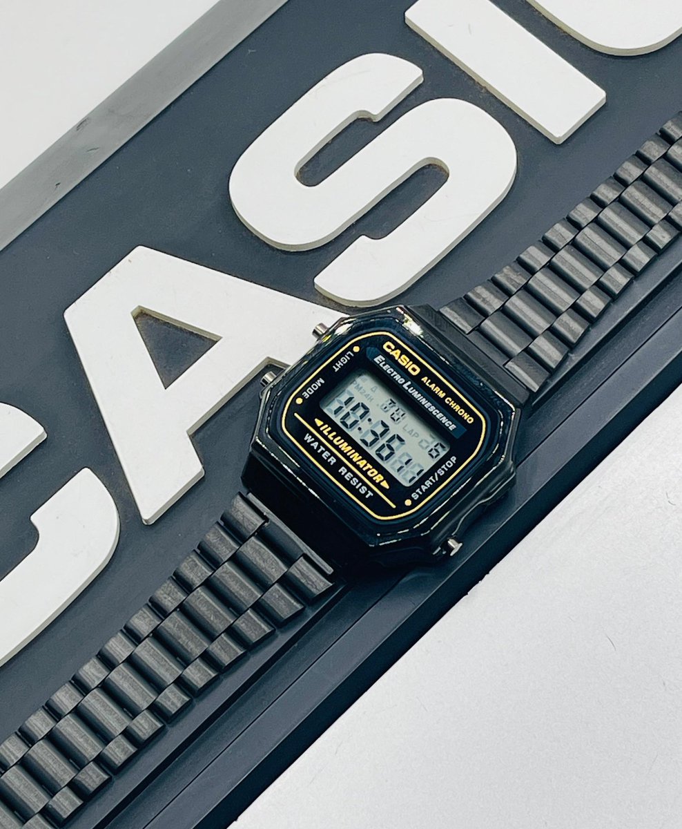 Souqarramahng's tweet image. Vintage Digital Casio Watch
Chain strap | Alarm | Stopwatch | LED Light
Day + Date display ⏱️
₦17,000 — Boxed &amp;amp; packaged
 
Dm to order 🛍️🛍️ or wa.me/9118340906

Nationwide delivery 🚚🚚

#ShopArRamah #MensWatchDrop #CasioStyle #MuslimMenStyle