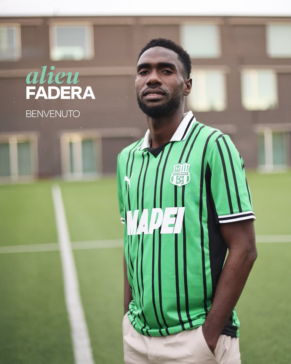ProfidiAndrea's tweet photo. ▪️ Alieu #Fadera (Sas)

Il #Sassuolo lo ha scelto per sostituire il partente Laurienté, 1 gol e 3 assist in 24 presenze al Como la scorsa stagione e per il #Fantacalcio può essere un interessante bug di listone: listato C, giocherà da attaccante del tridente

🇬🇲⚫️🟢 https://t.co/1r90RQsEQ3