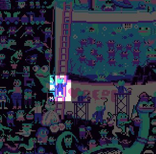 _Siim__'s tweet photo. My contributions in the last few days on @basepaint_xyz  with only 100 pixels at my disposal. It's a good challenge every day. https://t.co/o9biALEbNW