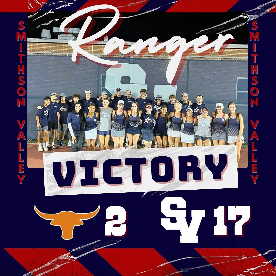The Varsity Ranger Tennis team came out SWINGING tonight! 💥 First match of the season and they crushed it with a commanding 17-2 victory over Dobie (Houston)! 🔥energy was high, rackets were hot, and the Rangers showed they mean business this year. Let’s keep the fire burning