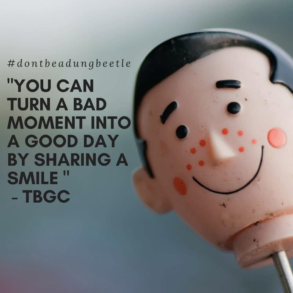 Share a smile today.