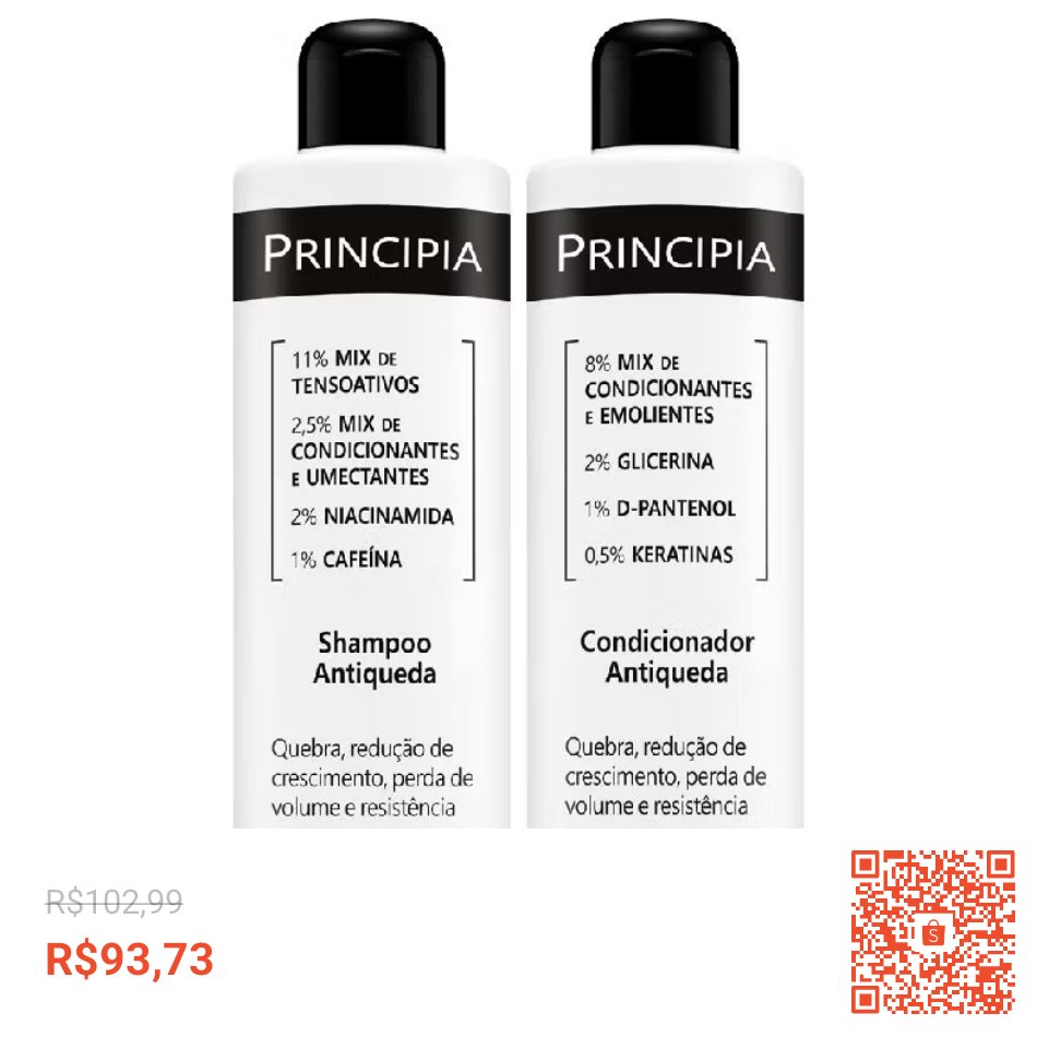 DaniDaShopee's tweet image. Kit shampoo e condicionador Principia 
s.shopee.com.br/4fliLElTgb
.
.
.
.
.
.
.
.
.
#Compreja #proncipia #cosmeticos #shopee #fy #viral