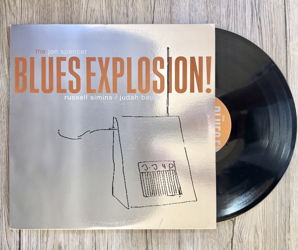 daisuke_kato_12's tweet image. #今宵の1枚
#JSBE
「orange / The Jon Spencer Blues Explosion
（🇺🇸original LP / Matador / ole 105-1 / Oct 26, 1994）」

「べるぼーとむっ!!!」で始まる90年代最強アルバムともいえる歴史的名盤です💥…