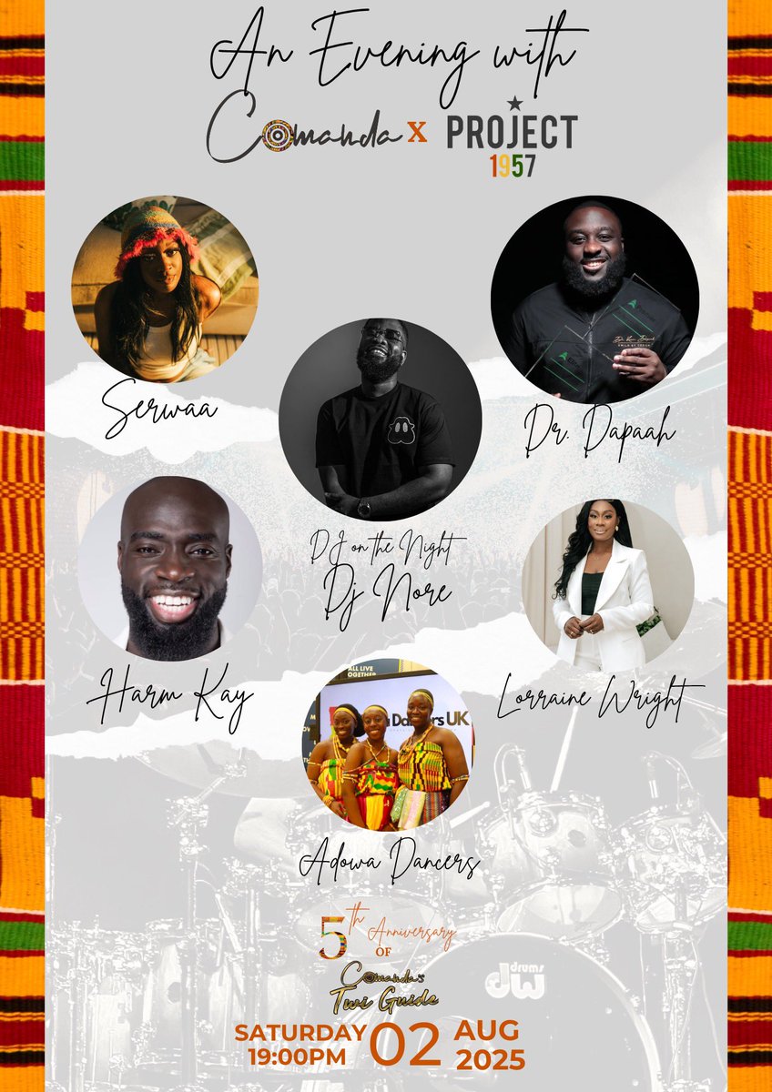 Comanda_x's tweet image. TODAY IS THE BIG DAY!!!
Last minute tickets here: tinyurl.com/4327757k
see you soon 🥳🎉
📚🇬🇭🫶🏾