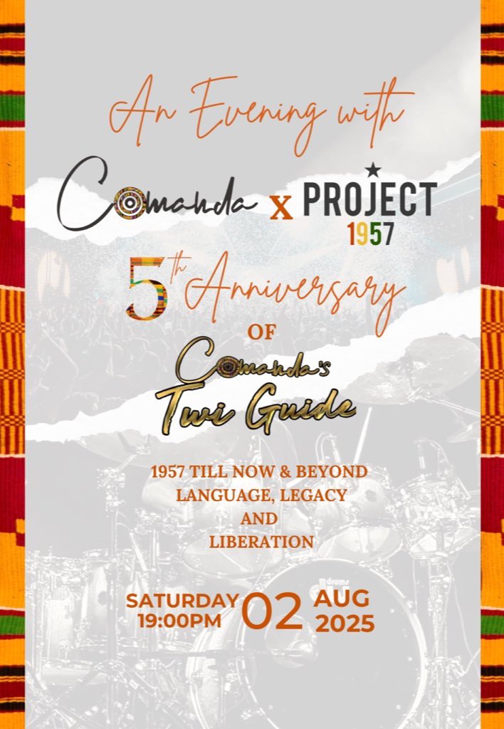 Comanda_x's tweet image. TODAY IS THE BIG DAY!!!
Last minute tickets here: tinyurl.com/4327757k
see you soon 🥳🎉
📚🇬🇭🫶🏾