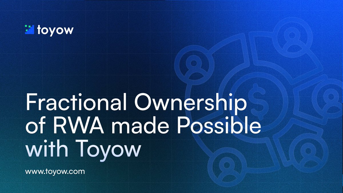 KMCrypton's tweet photo. One RWA project that actually delivers?
👉 @ToyowOfficial

They’re unlocking fractional ownership in real estate, music, film, rare assets &amp; more, all tied together by $TTN.

✦ Airdrop live
✦ Presale open
✦ Early access = biggest upside

Explore now: https://t.co/ysNGSpde9v https://t.co/76vNHyQBD2
