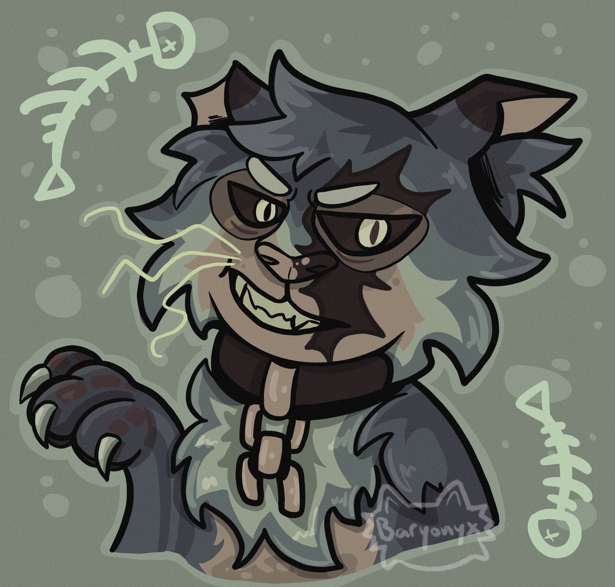 baryonyx_o's tweet image. Last two artfight attacks! 🩵

@saeflin and @Kapteinen !!