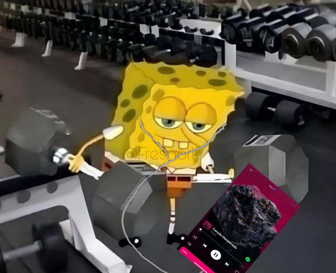 Vazou eu na academia