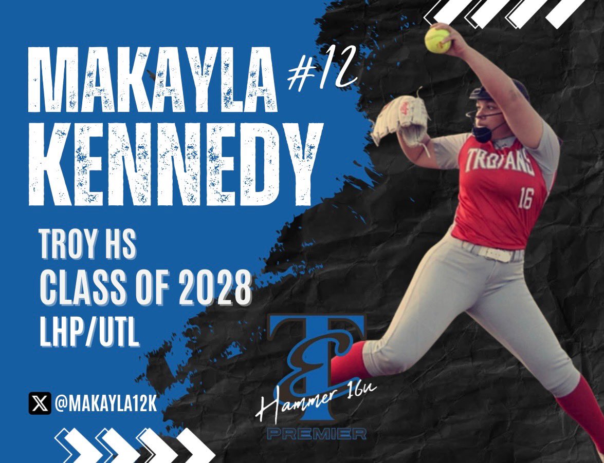 🚨🚨Roster Announcement 🚨🚨
Next on our list… from Troy HS #12 Makayla Kennedy #tepremier <a href="/Makayla12k/">Makayla Kennedy</a> <a href="/OilerPride22/">Jeff Steiner</a>