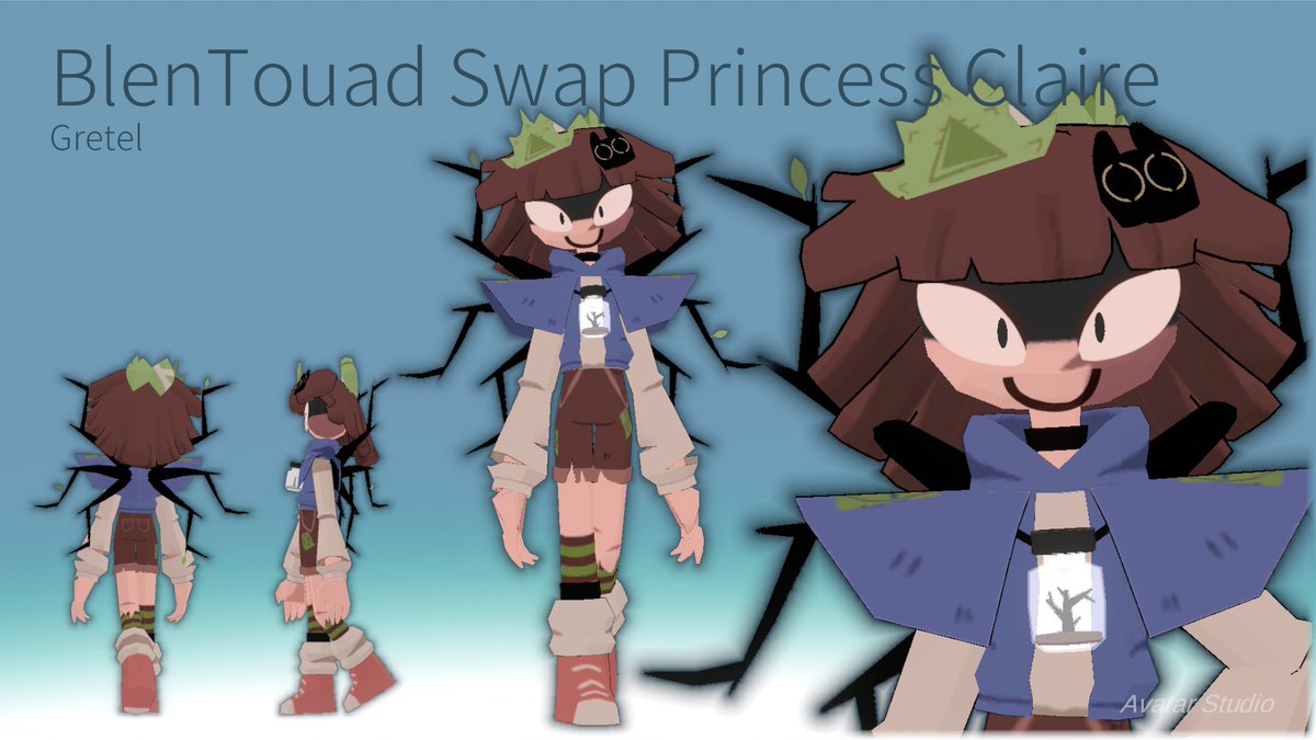 barabara_koz's tweet photo. VRChat Avatar Intro: Swap Princess Claire #fundamentalpapereducation #FPE #claire #clairefpe #fundamentalpapereducationswap #fpeswap #swapfpe #fpeclaire #VRChat #AvatarIntro https://t.co/oxZQtYL3HE