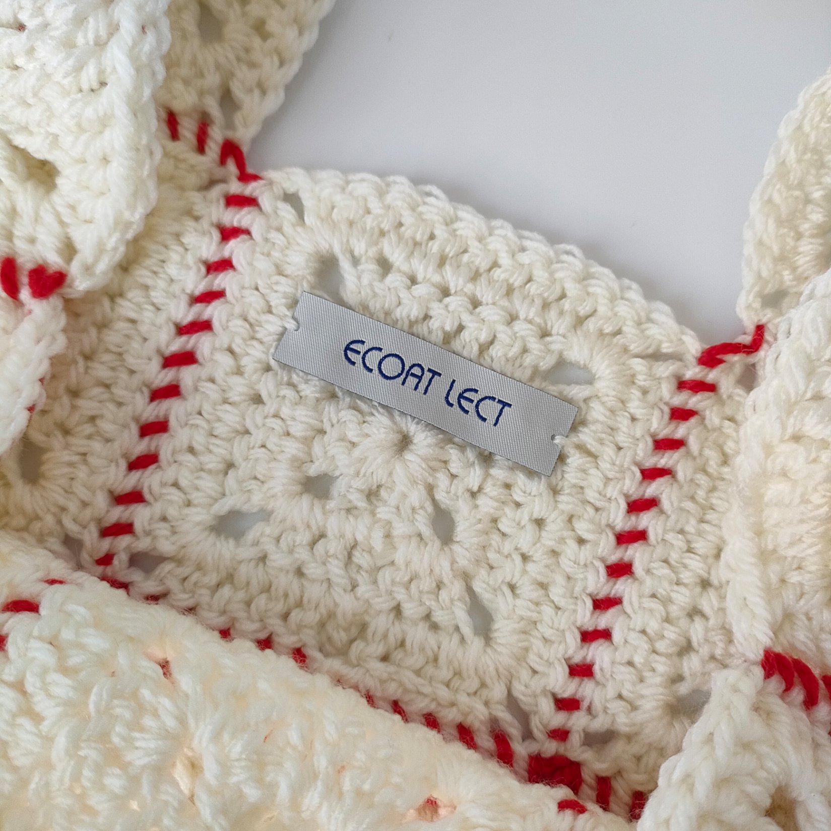 unfil hand-crochet cropped vest ベスト かぎ編み ECOAT LECT on X: 