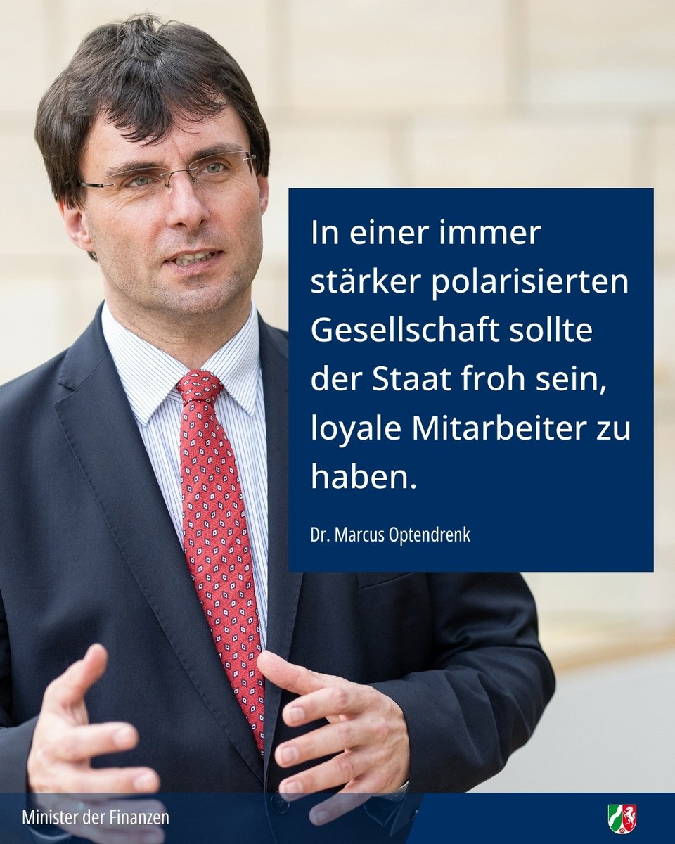 Zur Diskussion um die Abschaffung des Beamtentums bezieht Minister Dr. <a href="/MOptendrenk/">marcus optendrenk</a> klar Stellung. Diese Debatte ist nicht nur wenig hilfreich – sie verkennt die Bedeutung eines verlässlichen öffentlichen Dienstes.