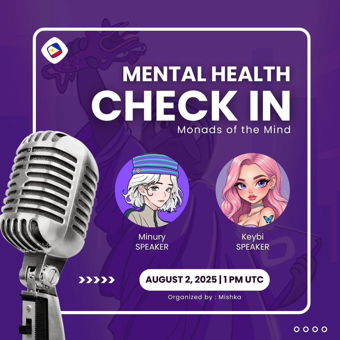 Gmonad

You’re invited to join and take part in my event, Mental Health Check-In - Monads of the Mind, happening at 1 PM UTC. It’s starting in just one hour, hope to see you there!

<a href="/monad/">Monad ⨀</a> <a href="/Monad_APAC/">Monad APAC</a>