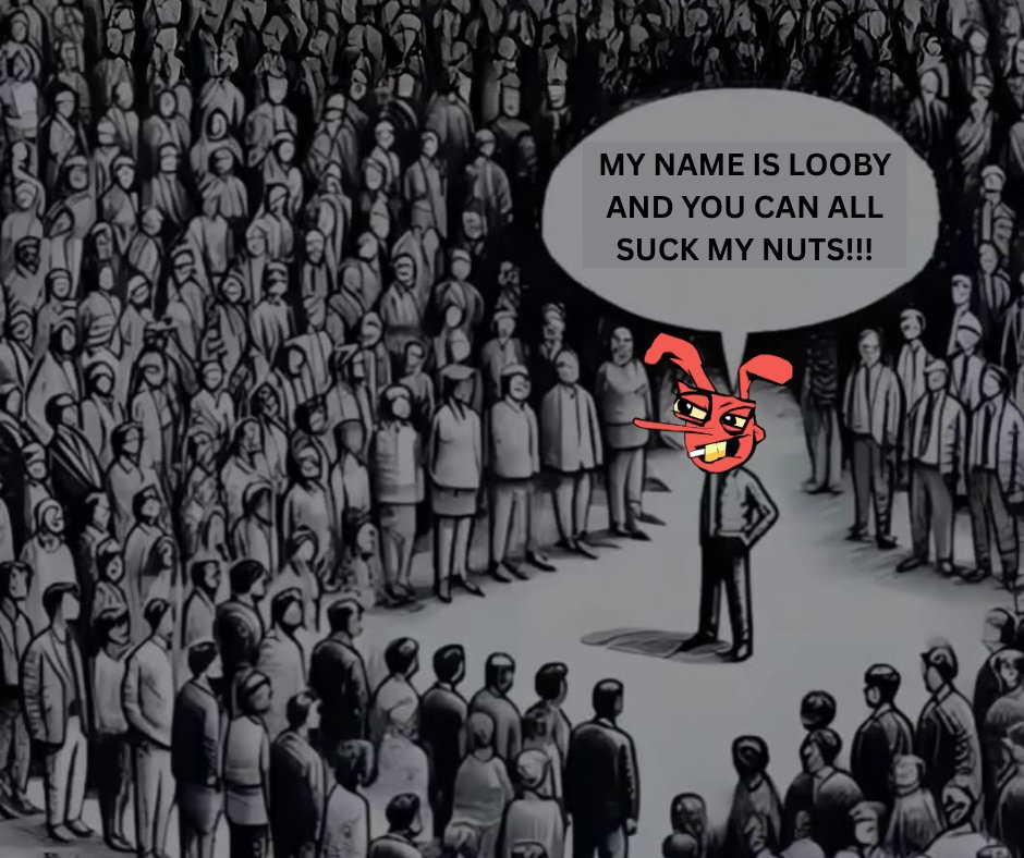 VasileiosS95660's tweet photo. $LOOBY against the world! 

 #LoobyMemes @LoobyonSol https://t.co/GG8IpJ63XP