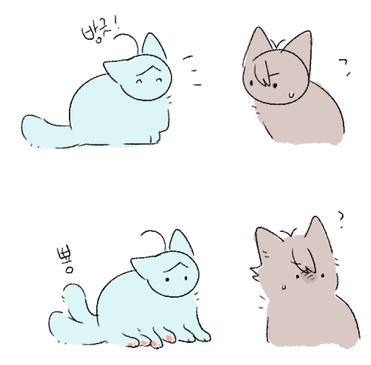 냥카나치아 낙서