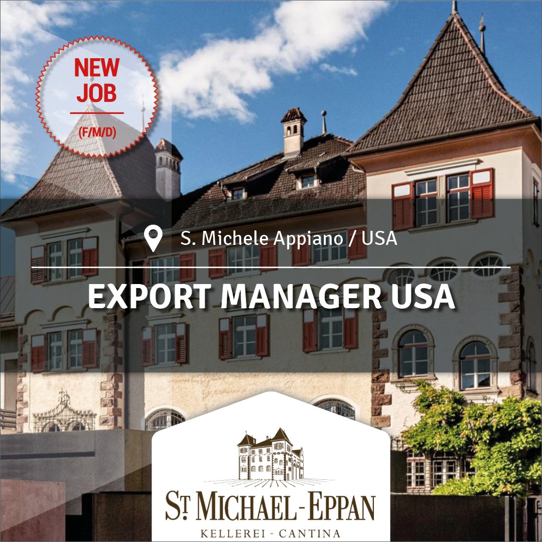 HMlook4U's tweet image. 🇺🇸 EXPORT MANAGER USA

 Scopri di più e invia la tua candidatura:
eu1.hubs.ly/H0m6B3m0

#SanMicheleAppiano #ExportManager #WineJobs #USAJobs #LavoroUSA #MadeInItaly #look4U #WineBusiness #CarrieraInternazionale #look4U