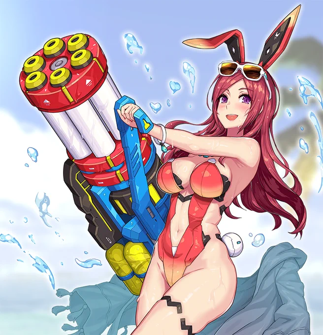 水着なのかバニーなのか、どっちなんだい! #バニーの日