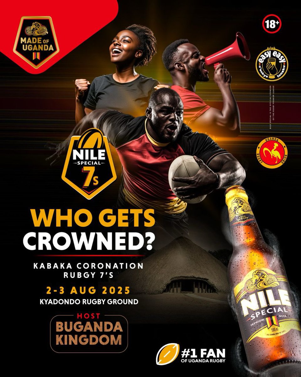 The #NileSpecial7s are underway at Kyadondo Rugby Grounds…muliwaaa???#NileSpecialRugby