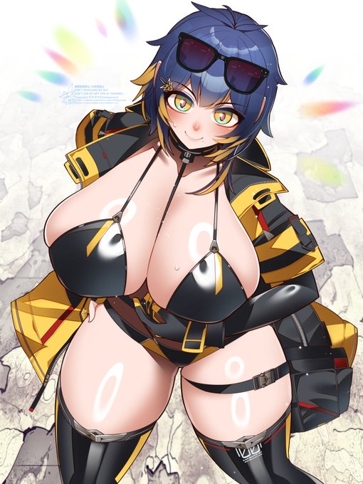 スターリング(Sterling)
急にムチムチ絵で現れて度肝を抜かれました
#LastOrigin 
#ラストオリジン 
#ラスオリ 
#라스트오리진 