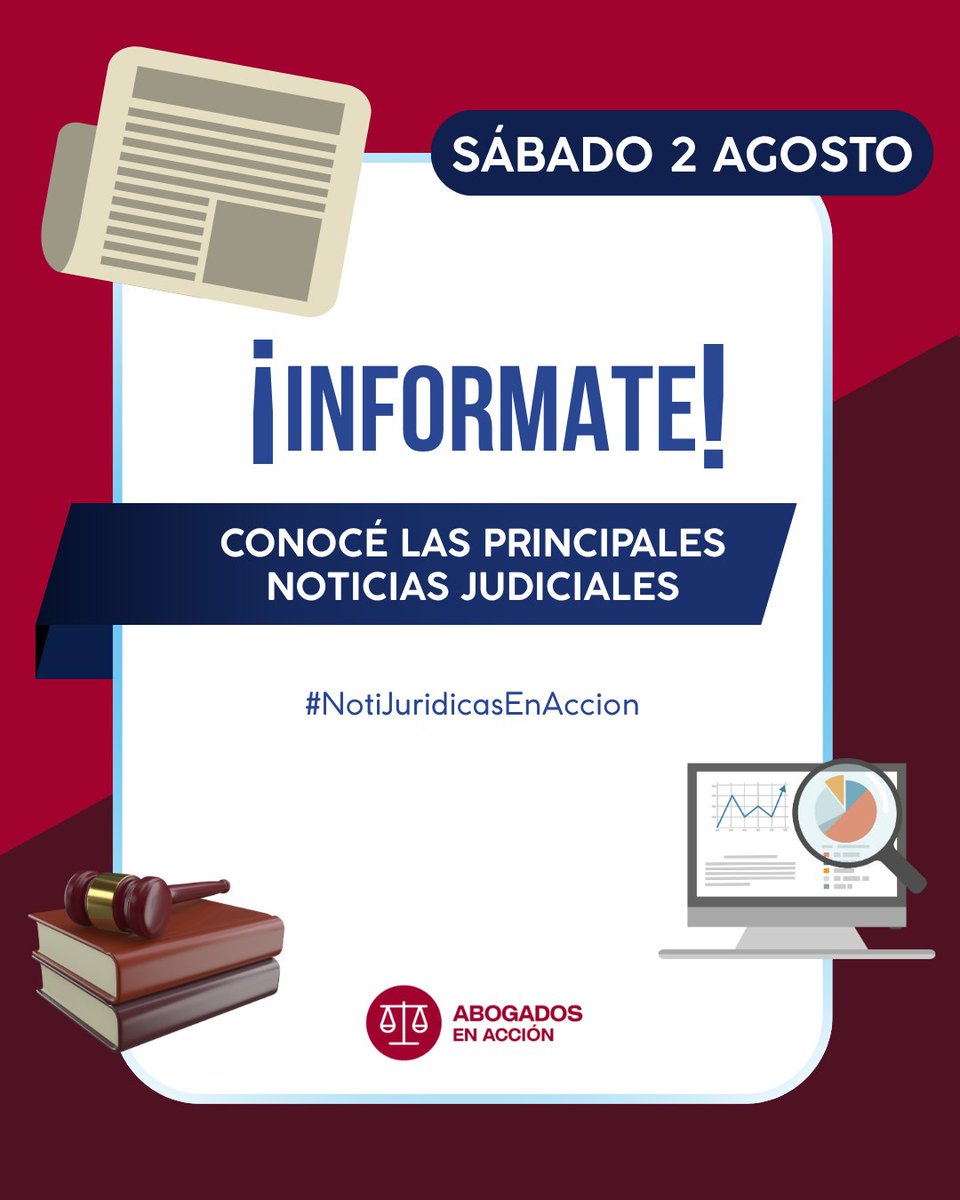 💼 ¿Querés estar al día con lo más importante del mundo jurídico nacional?

📲 Seguinos en LinkedIn: todos los días compartimos las #NoticiasJurídicas más relevantes.
👉 #NotiJurídicasEnAcción

🔗 linkedin.com/posts/abogados…