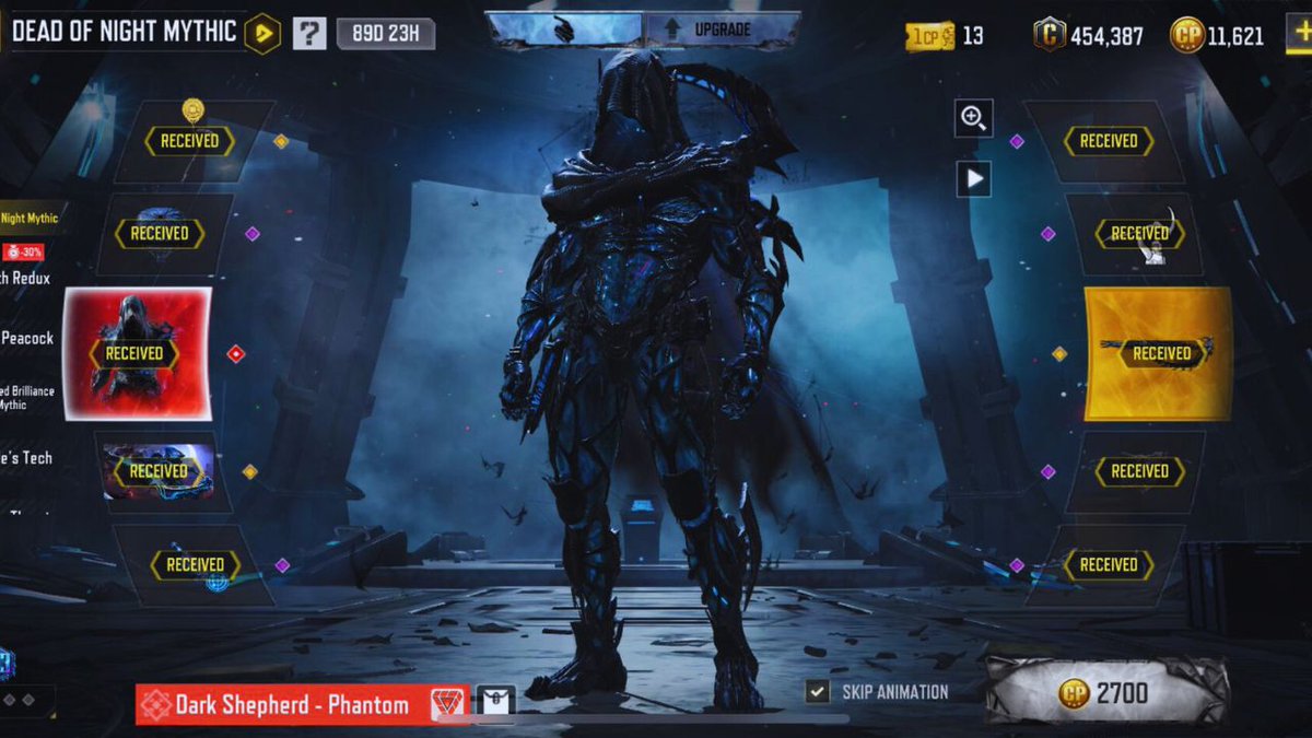 COD Mobile 🟥Mythic Shephard Draw price

First spin ----&gt; Full Draw 

10 CP ----&gt; 7200 CP
20CP ----&gt; 12000 CP
30 CP ----&gt; 18000 CP 

For maxing it will be more than draw price in your region