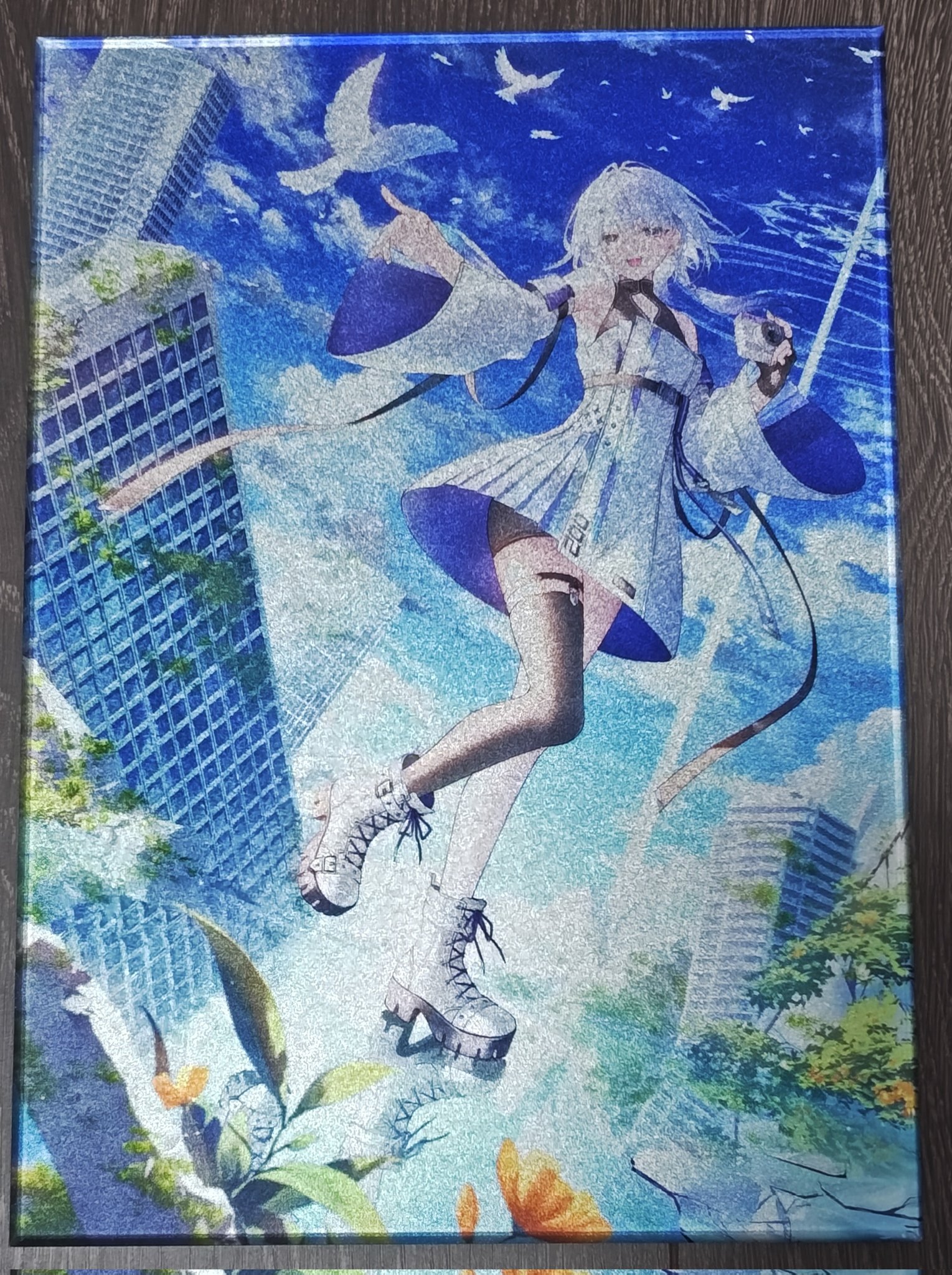 あさちゃん　❀置き型アクリル絵画❀ サラブ🥞💫 on X: 