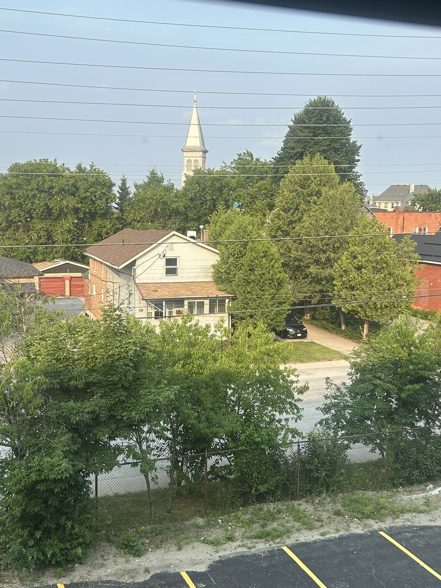 View from the penthouses
