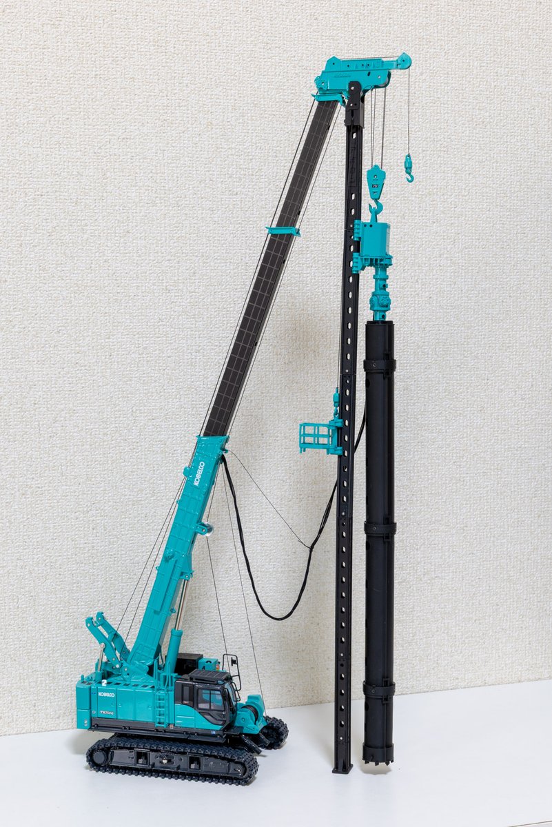 TK750G＋AVOLON. #KOBELCO #コベルコ #コベルコ建機 #TK750 #1/50