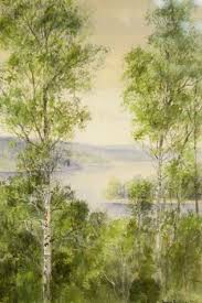 #Art 
#ArtLovers 
#Painting 

Summer Lanscape,
Birches.

🎨 Anna Billing