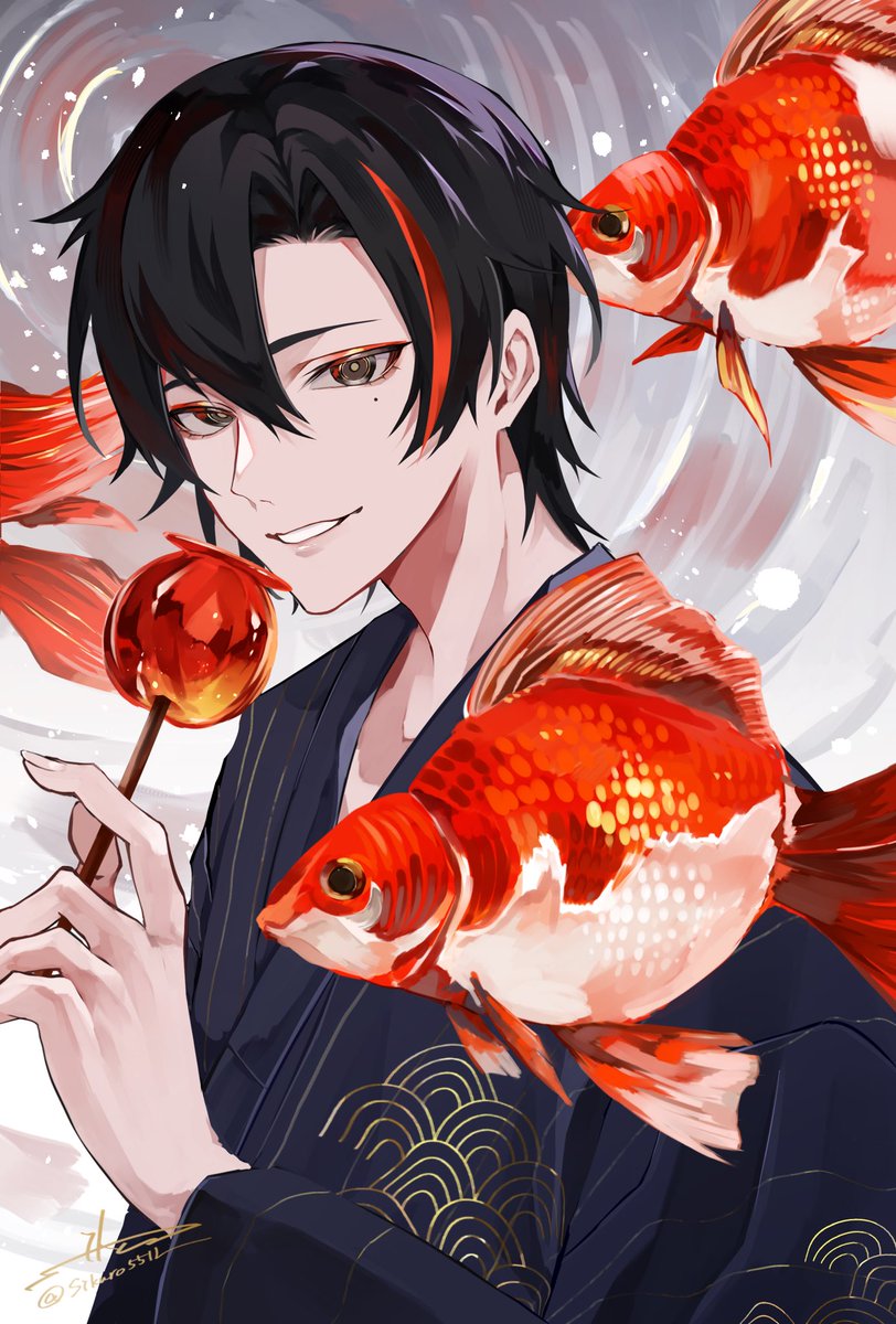 紅の浮遊
#イラスト #illustration #illustrationart